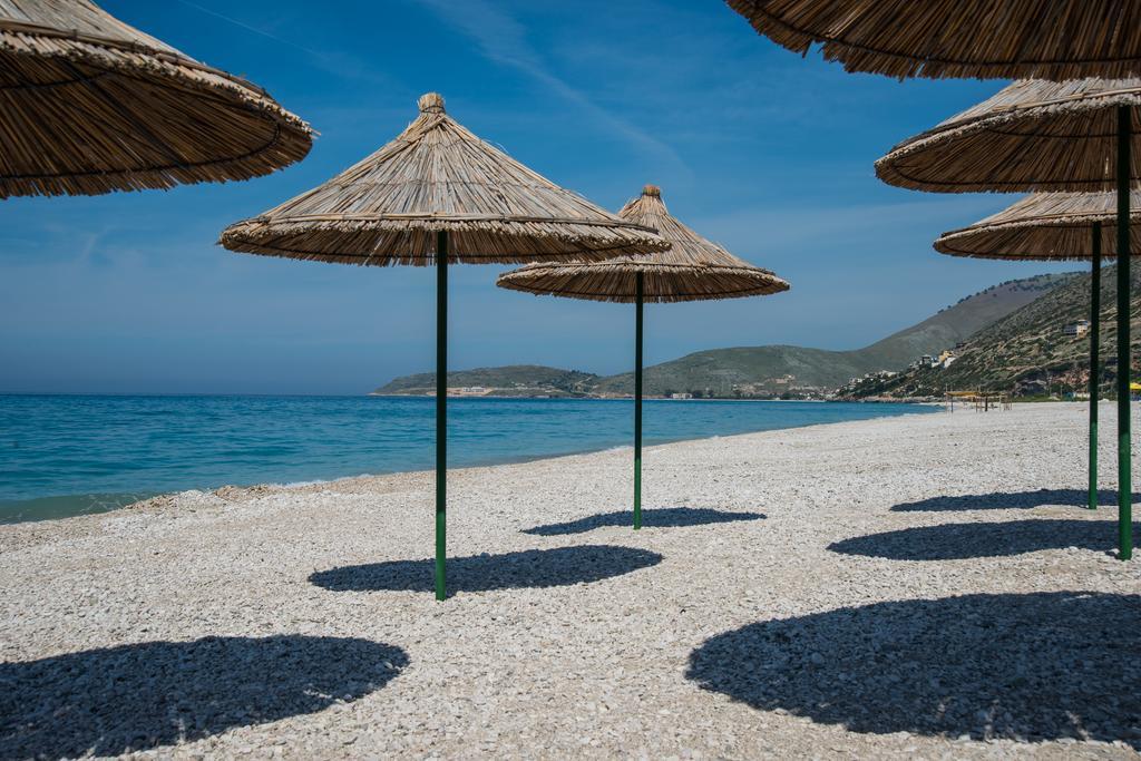 Vila Florika Hotel Borsh Buitenkant foto