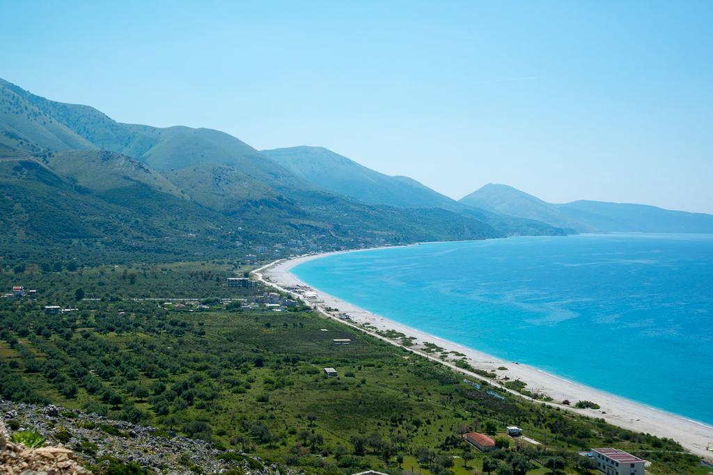 Vila Florika Hotel Borsh Buitenkant foto